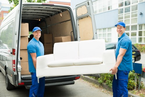 Illustration representing accessible removals information in Notting Hill