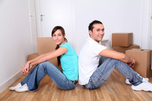 Checklist and moving supplies for an office relocation in west London