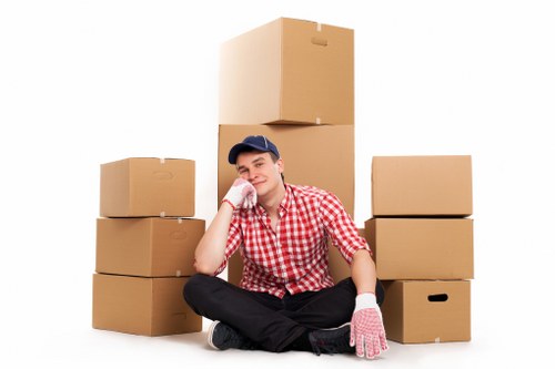 Checklist and moving essentials prepared for a house removal in Notting Hill